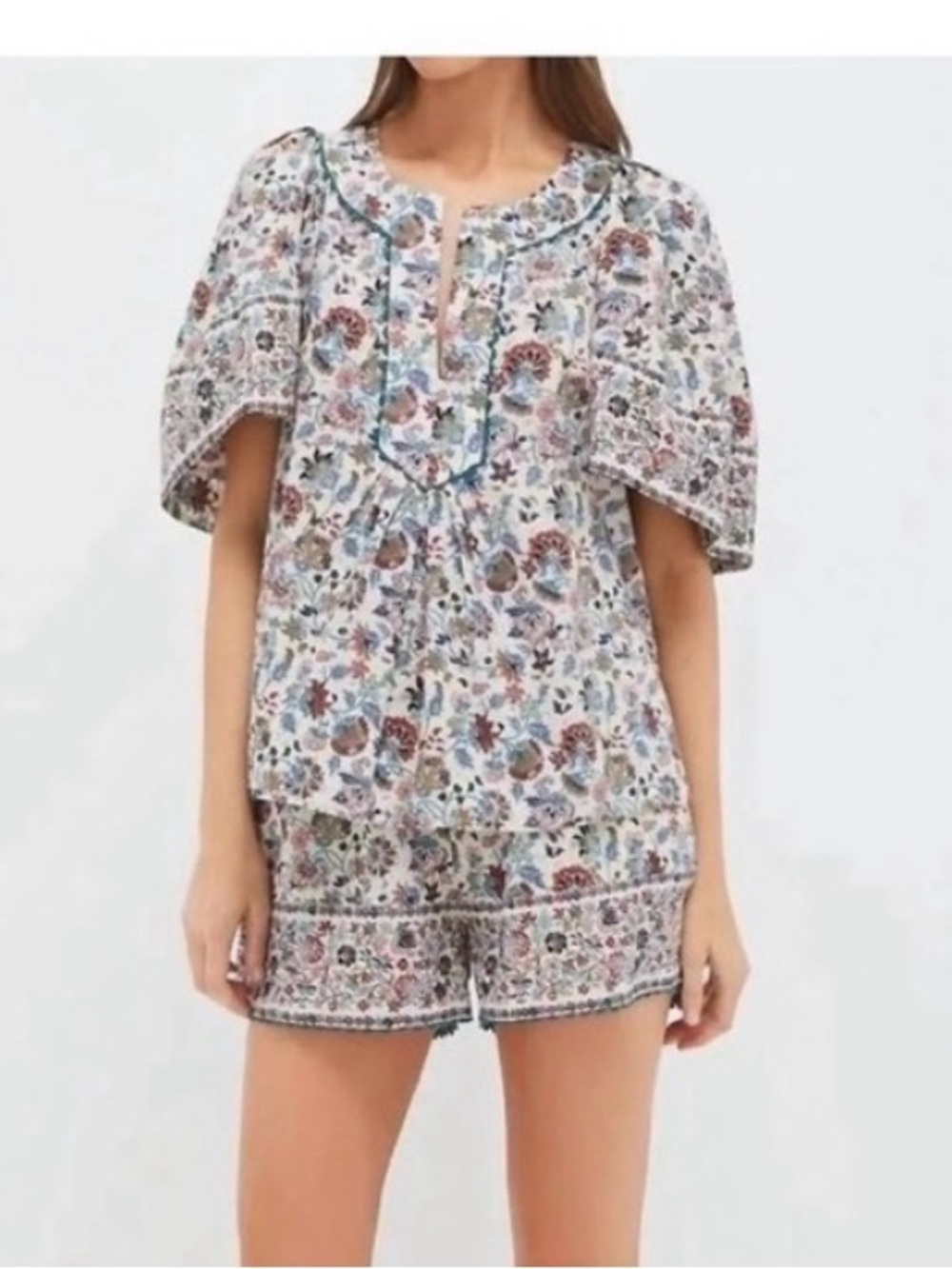 Tuckernuck chintz Finley top (top only)